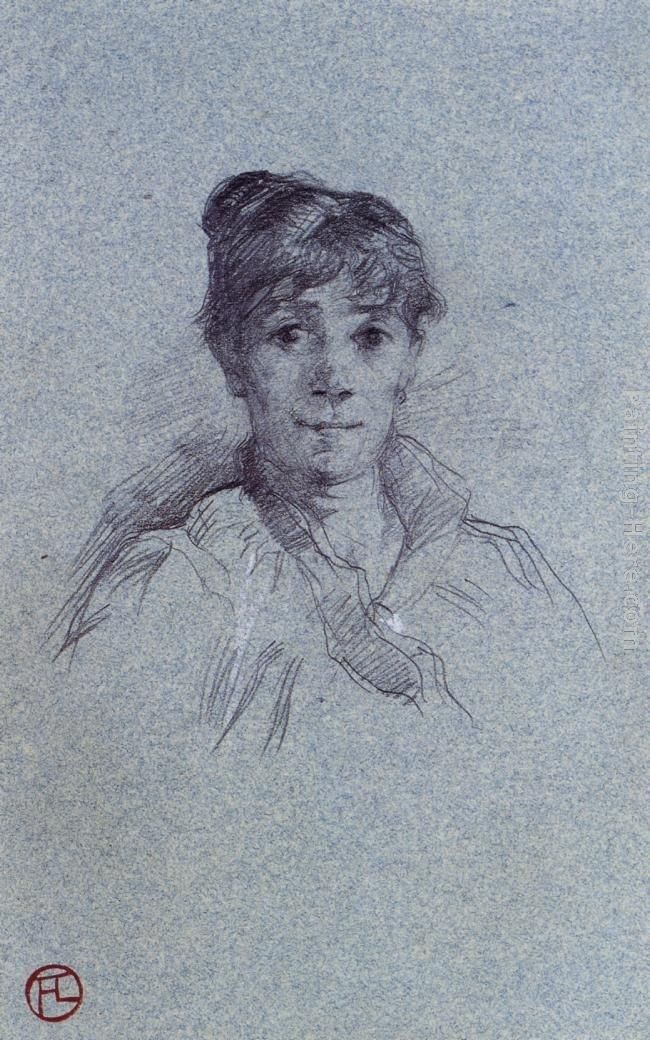 Henri de Toulouse-Lautrec Portrait of a Woman